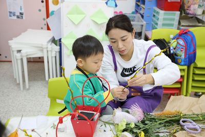 中華花藝親子工作坊